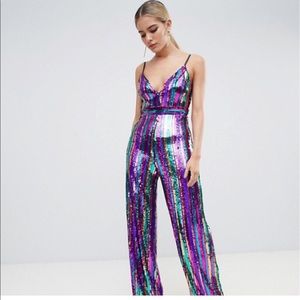 Outrageous Fortune sequined jumpsuit